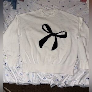 Aeropostale White Knit Sweater